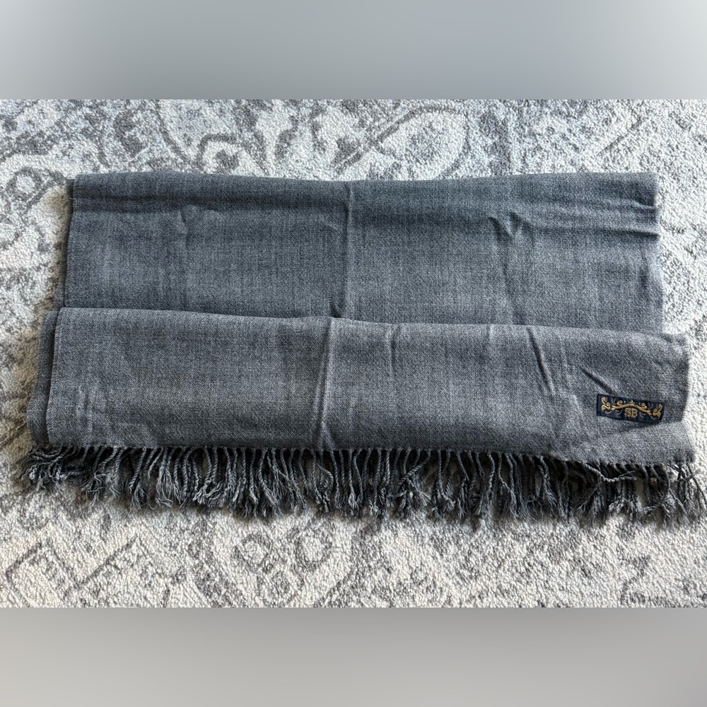 Sunday Best Fringed Shawl